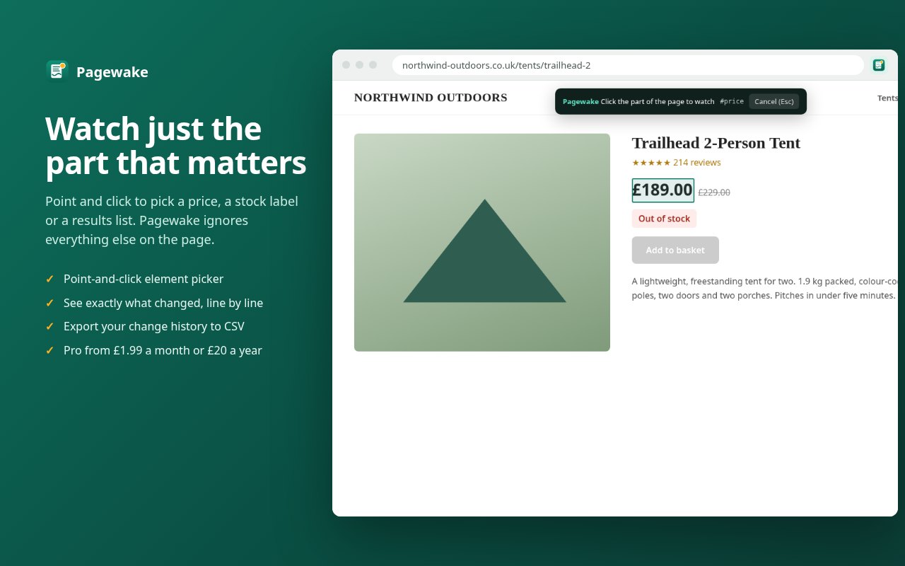 Picking the price element on a product page